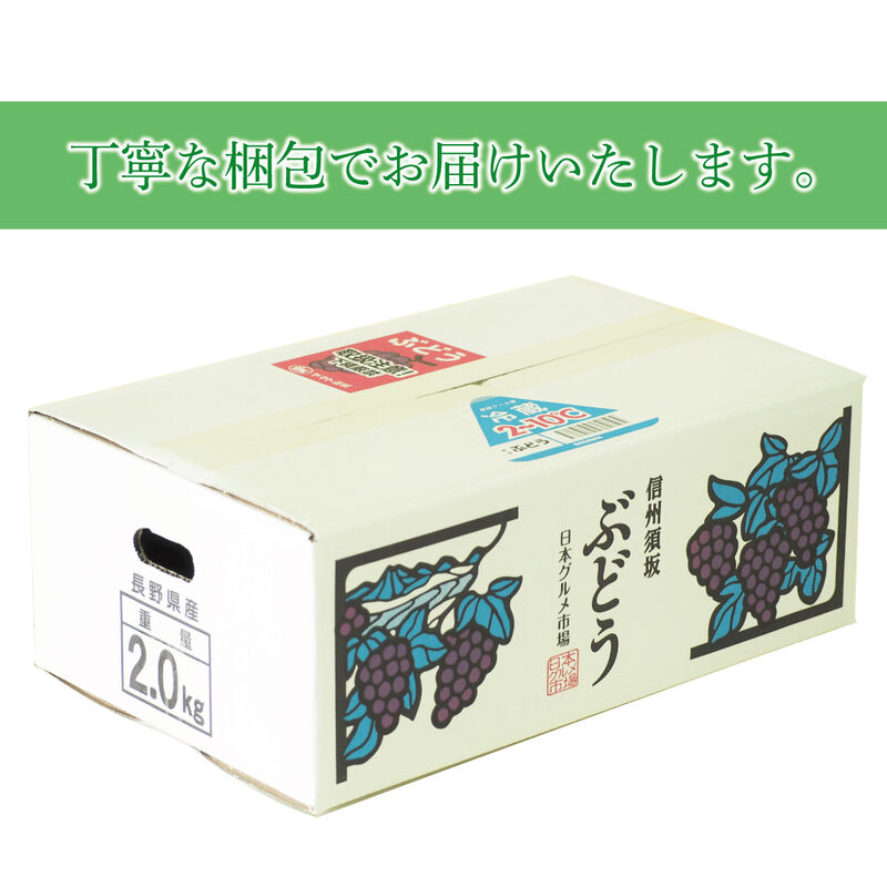 【2024年発送】シャインマスカット 約2kg（約2～5房）2024年9月上旬頃～2024年10月下旬頃_03