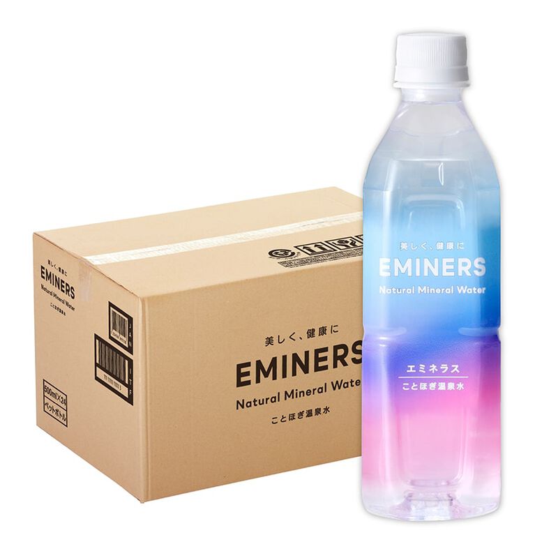 飲む天然美温泉水　抗酸化ミネラルウォーター　EMINERS（エミネラス）　１ケース（500ml×24本入）　【ジェイオール】_13