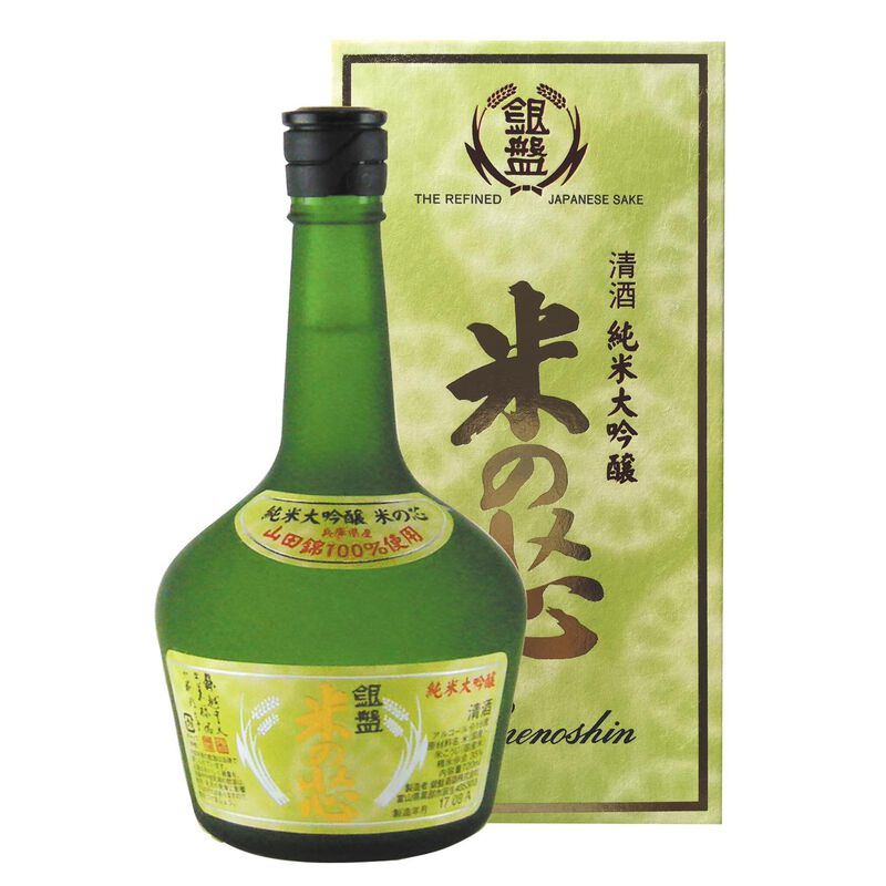 ＜銀盤酒造＞＜酒王　銀盤＞の看板商品 銀盤超特撰 純米大吟醸米の芯 720_01