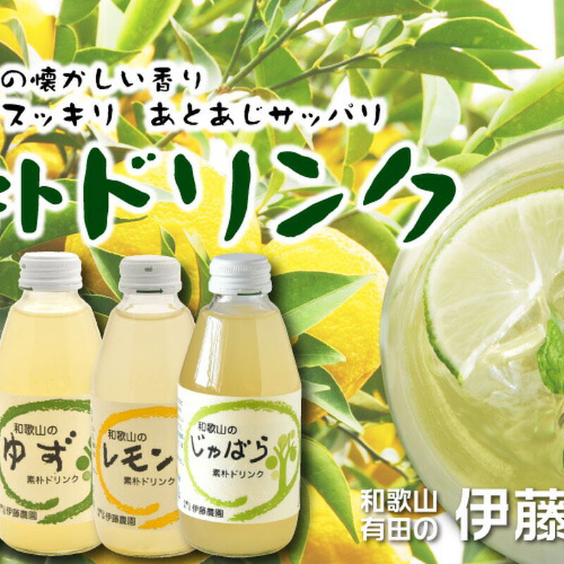 【本州内●送料無料】素朴ドリンク200ml(レモン)×15本_03